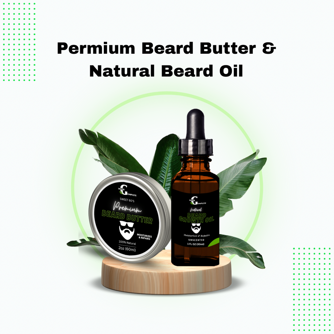 From Patchy to Perfect: How Beard Butter and Oil Can Save Your Struggle Beard Inner G Complete Wellness