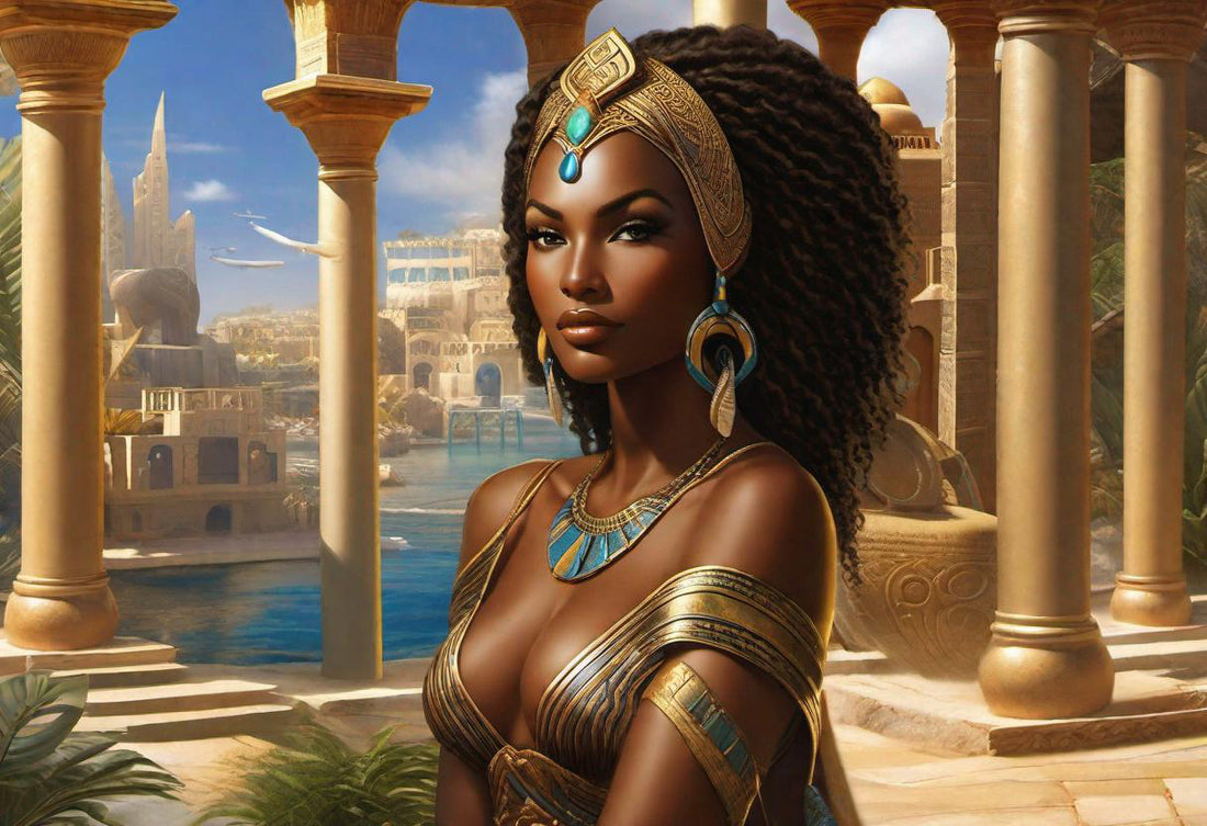 Echoes of a Cosmic Legacy and a Rebirth in Atlanta: Nubian Atlanteans