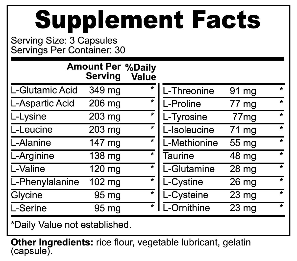 Amino Blend Inner G Complete Wellness