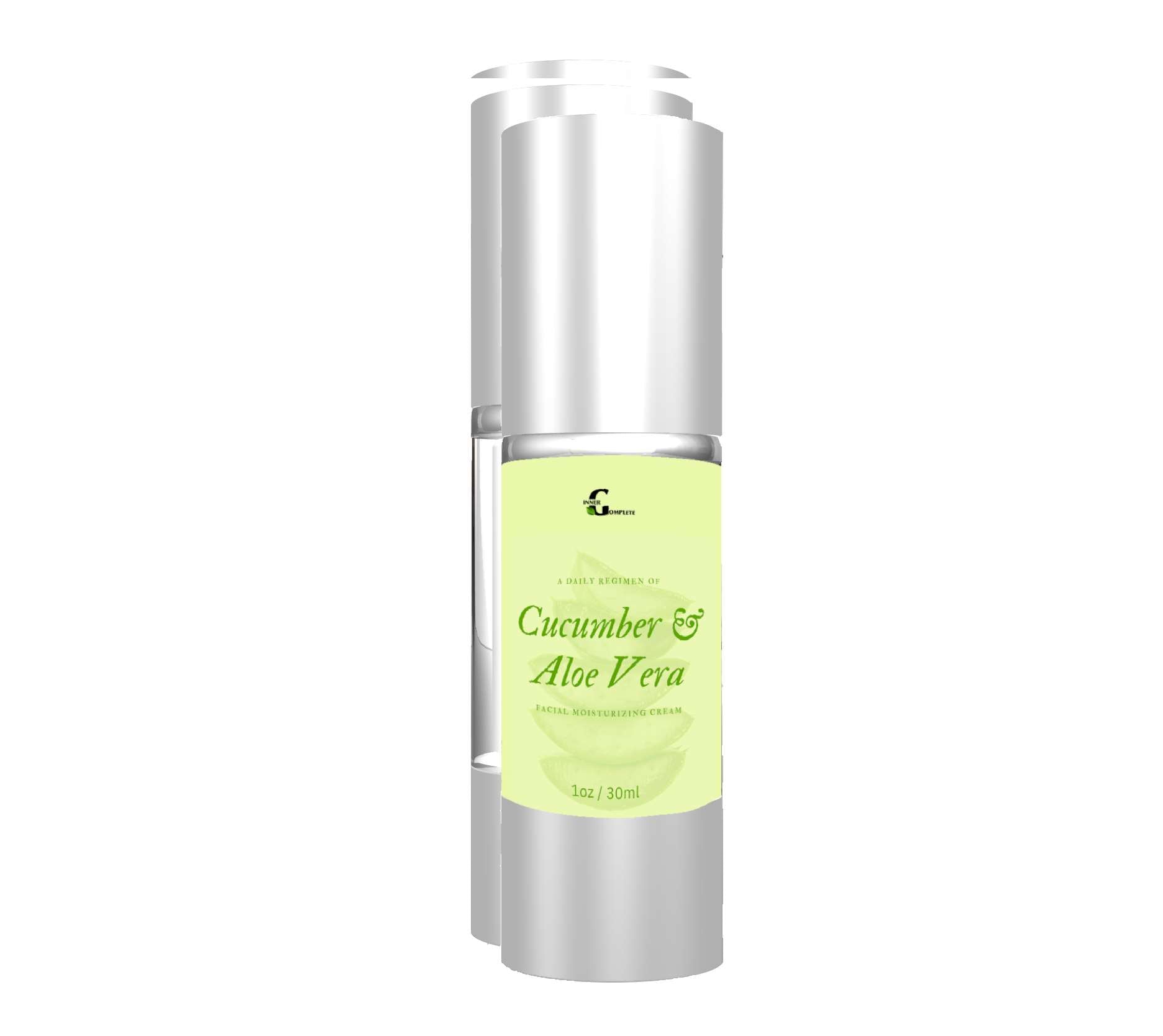 Cucumber & Aloe Vera Facial Moisturizing Cream Inner G Complete Wellness