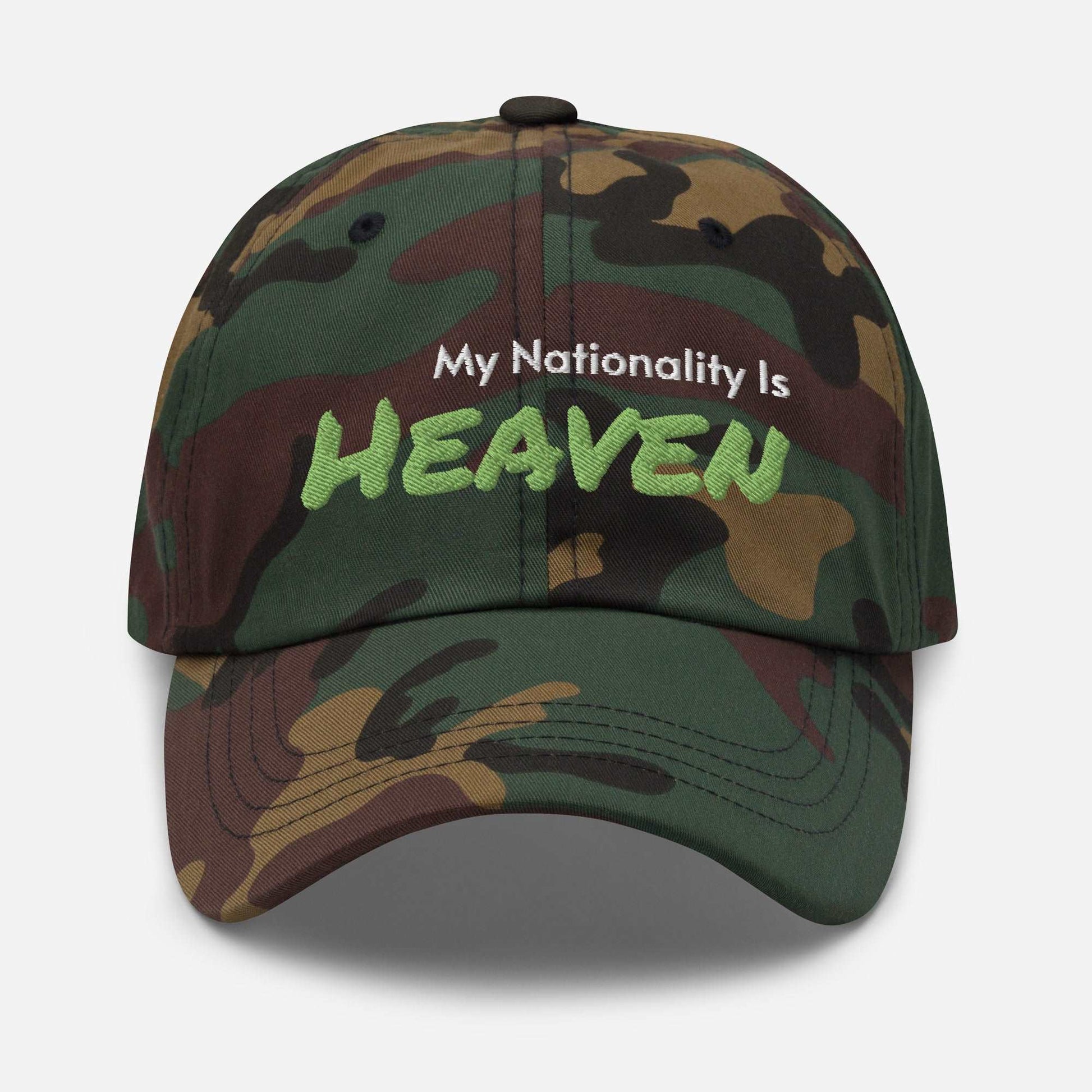 My Nationality Is Heaven Hat Inner G Complete Wellness