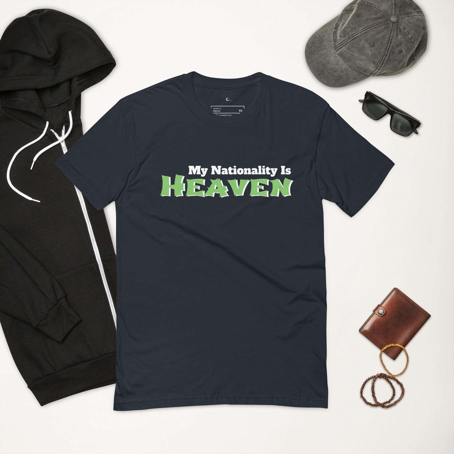 My Nationality Is Heaven Short Sleeve Tee Inner G Complete Wellness