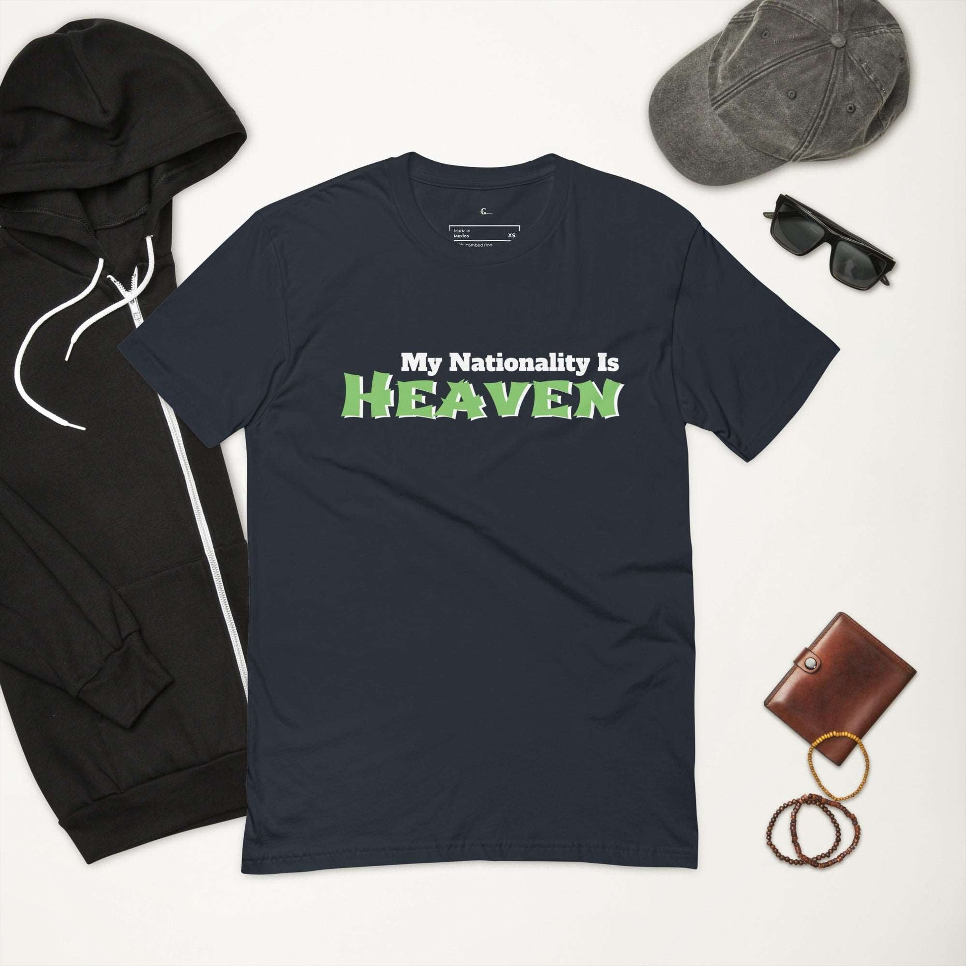 My Nationality Is Heaven Short Sleeve Tee Inner G Complete Wellness