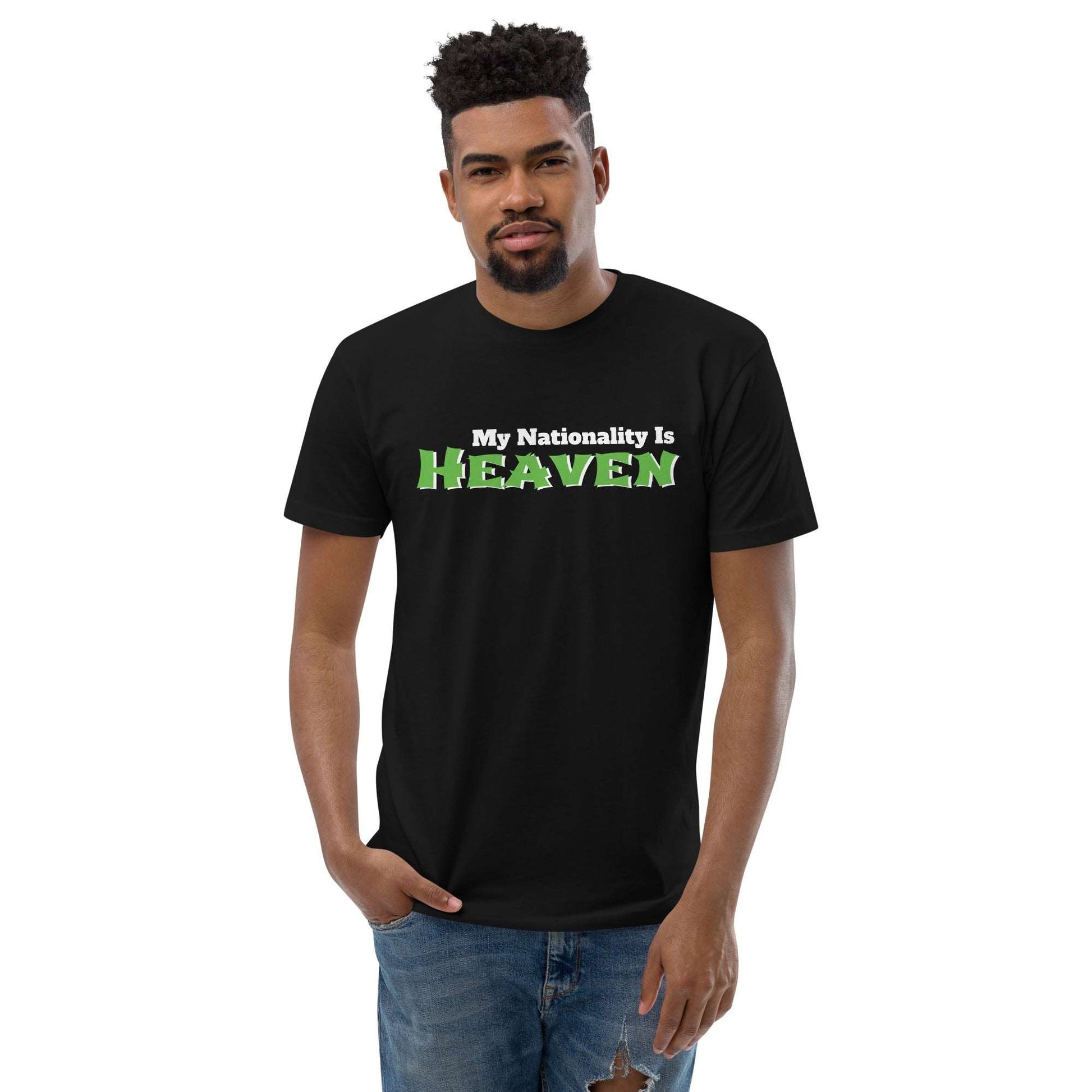 My Nationality Is Heaven Short Sleeve Tee Inner G Complete Wellness