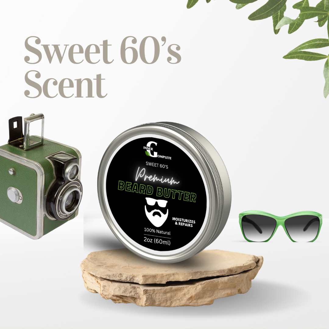 Premium Beard Butter - Sweet 60's Scent Inner G Complete Wellness