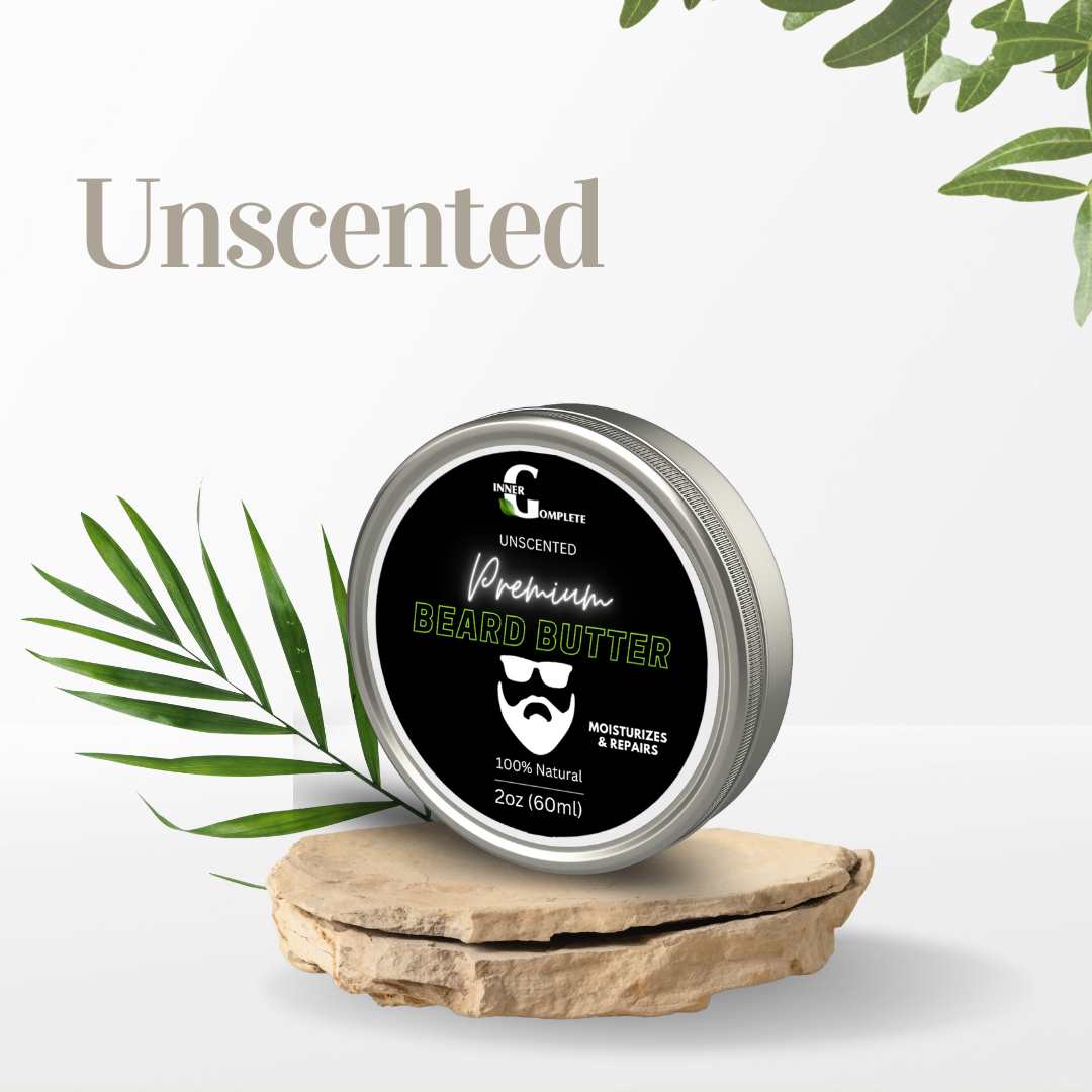 Premium Beard Butter - Unscented Inner G Complete Wellness