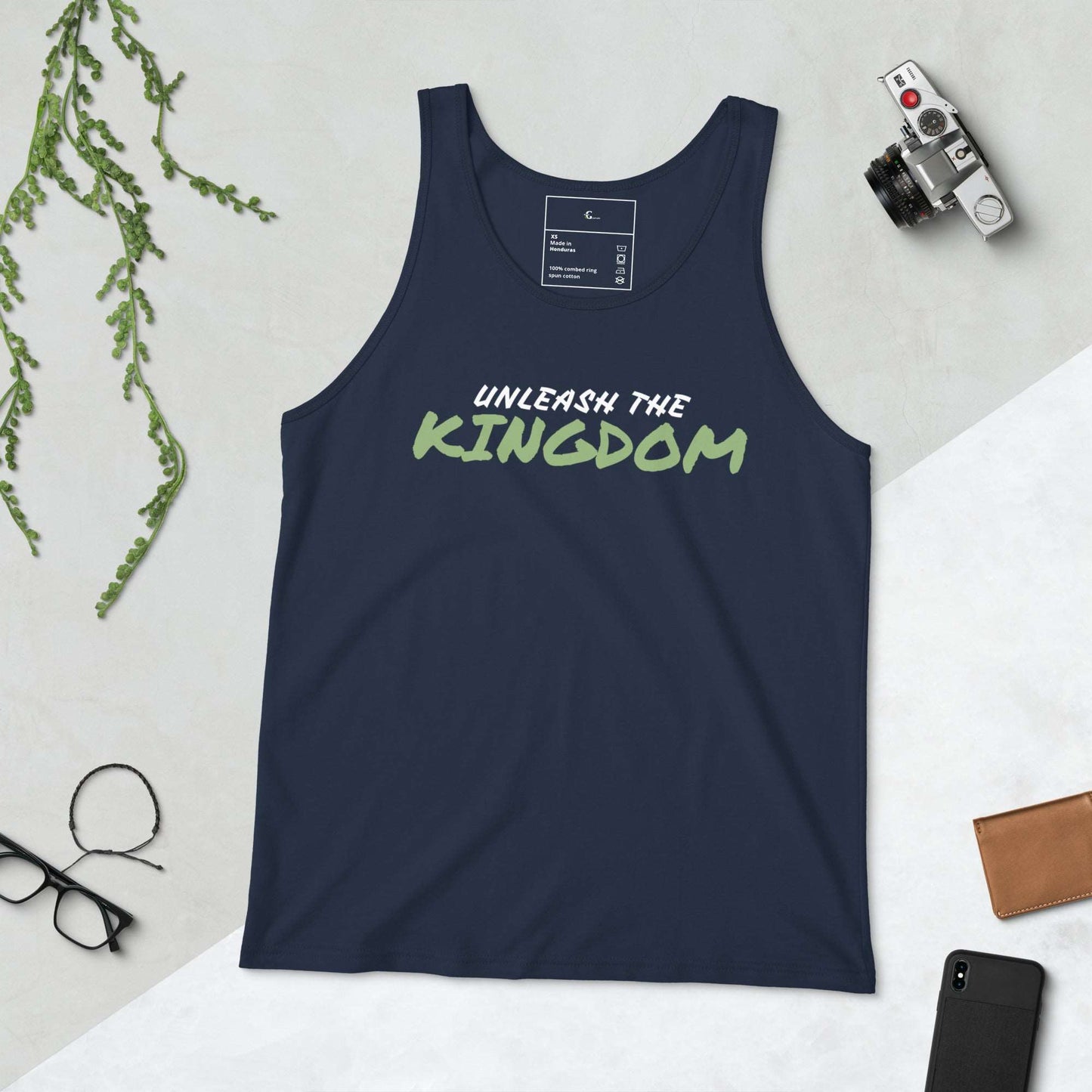 Unleash The Kingdom Tank Tee Inner G Complete Wellness