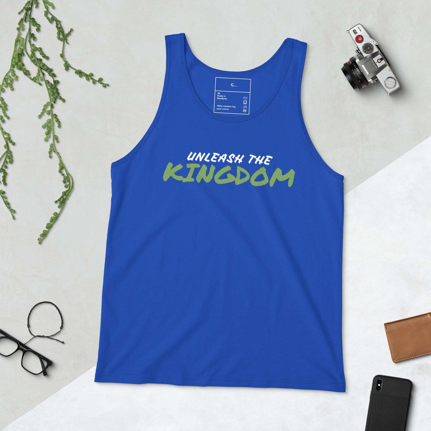 Unleash The Kingdom Tank Tee Inner G Complete Wellness