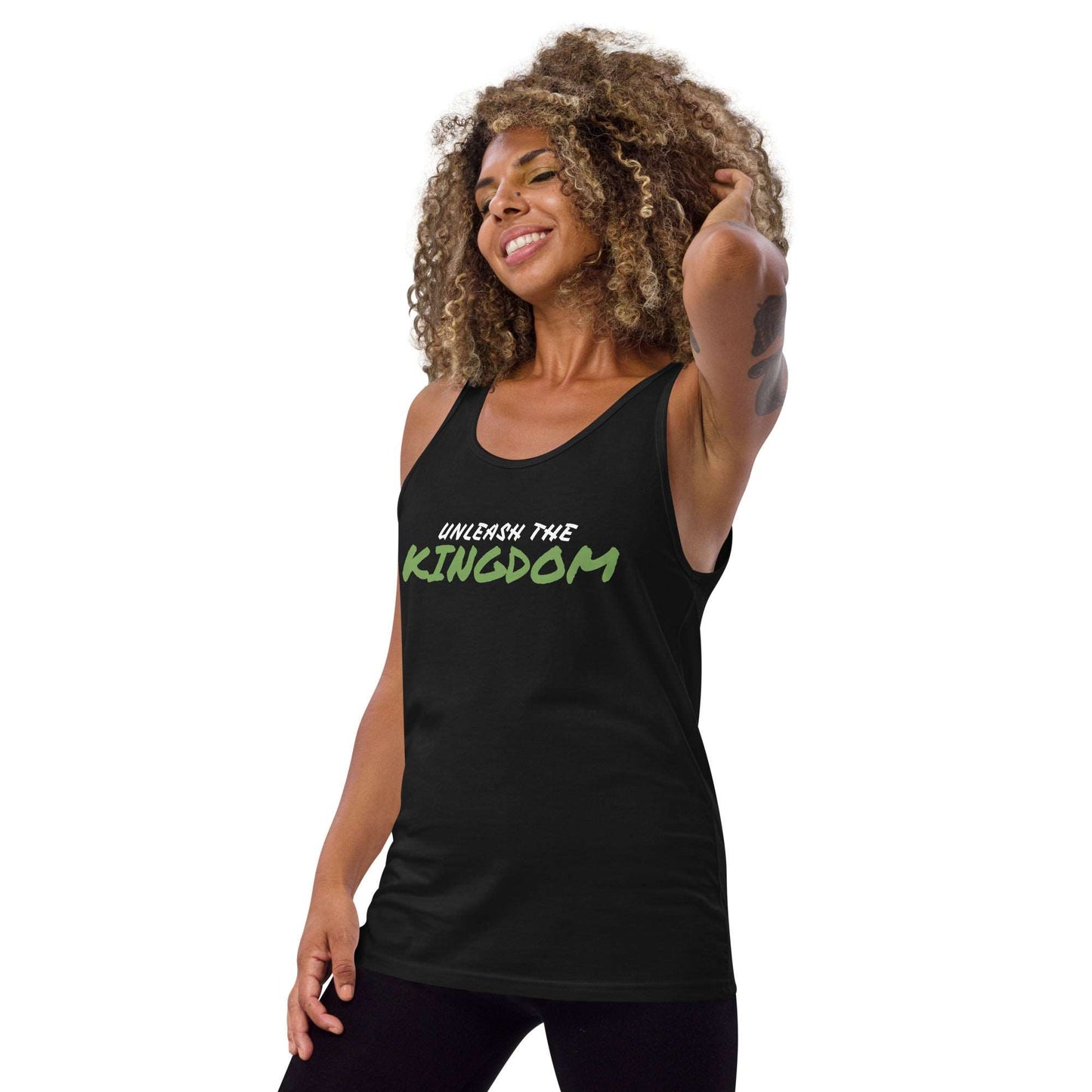Unleash The Kingdom Tank Tee Inner G Complete Wellness