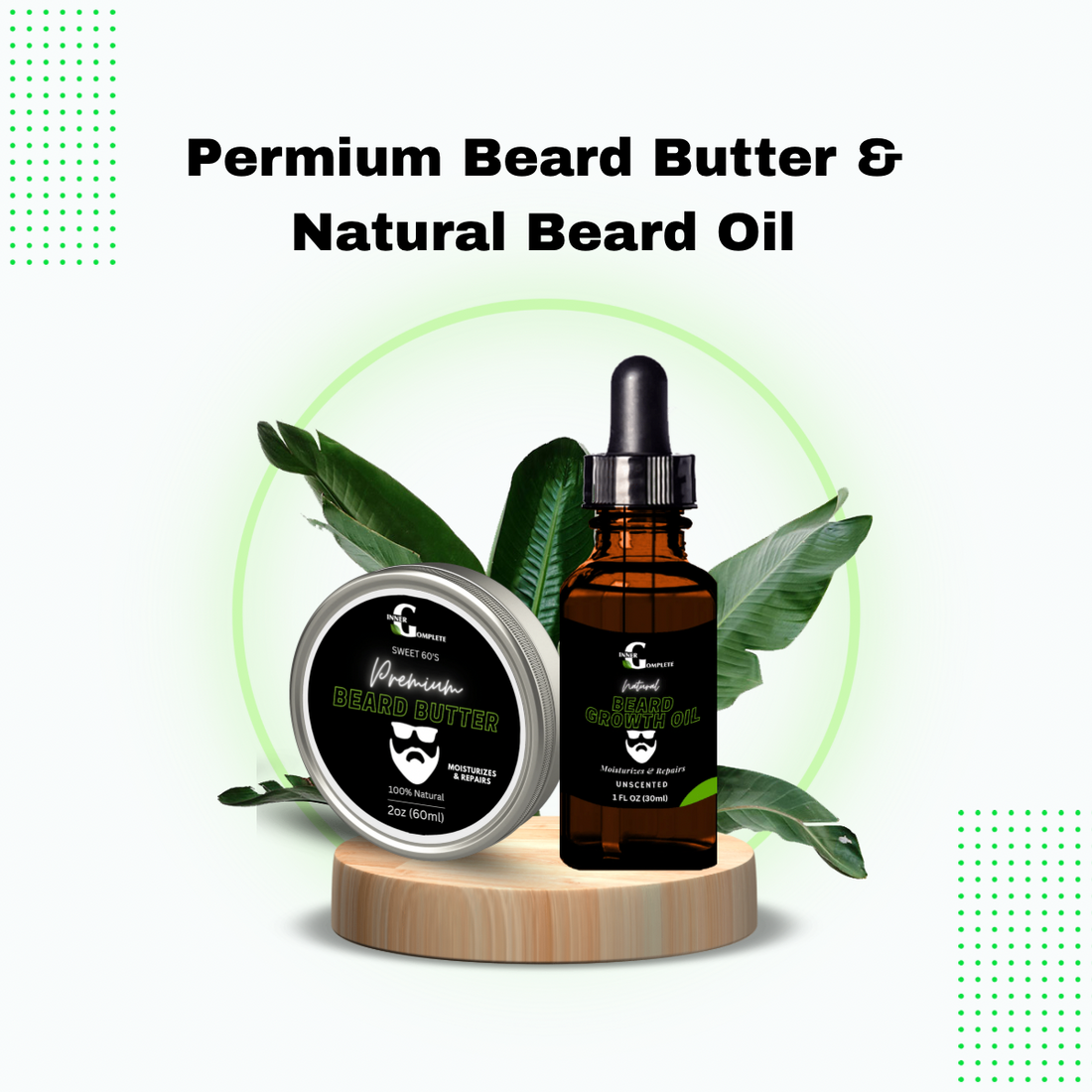 From Patchy to Perfect: How Beard Butter and Oil Can Save Your Struggle Beard Inner G Complete Wellness 