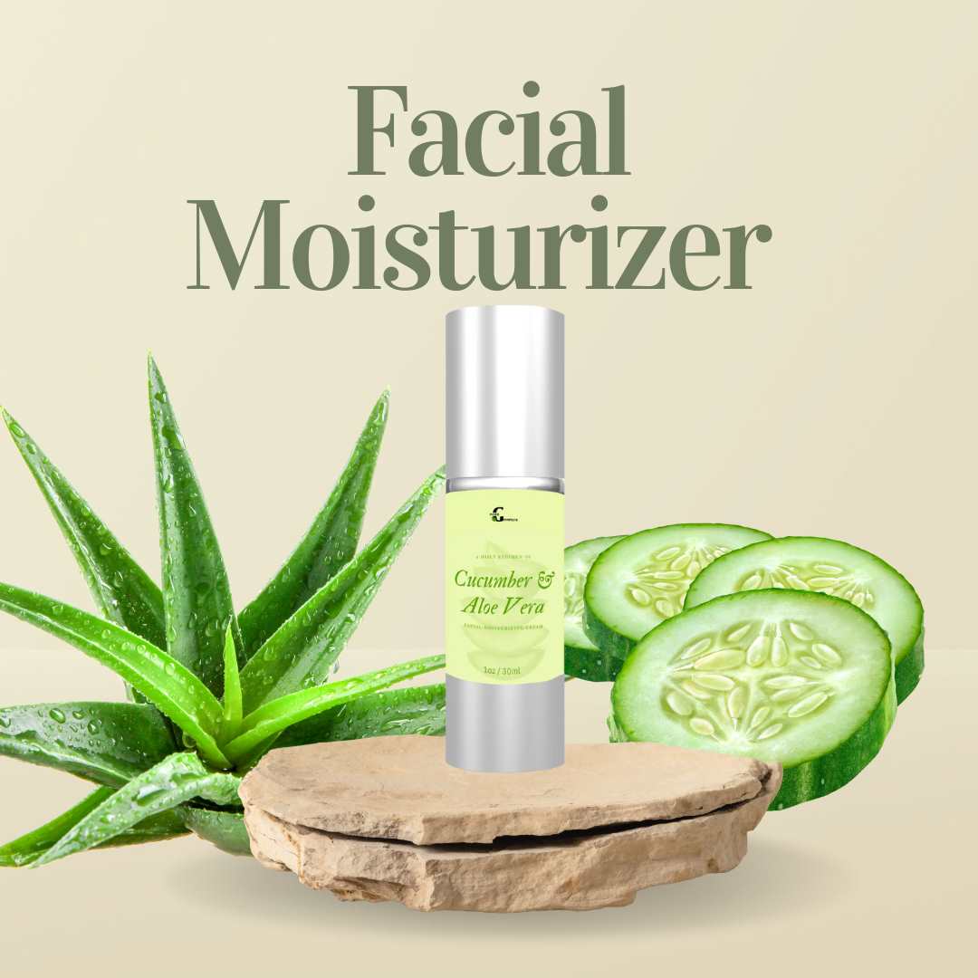 Cucumber & Aloe Vera Facial Moisturizing Cream Inner G Complete Wellness 