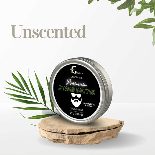 Premium Beard Butter - Unscented Inner G Complete Wellness 